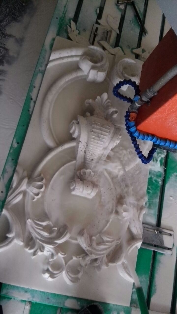 cnc دو هد سنگ